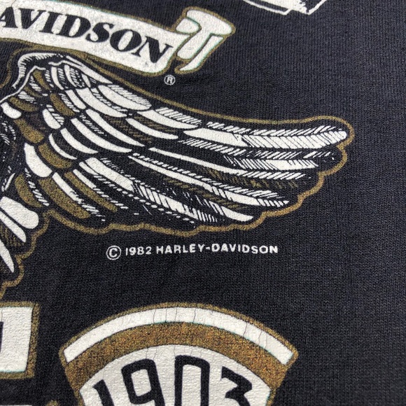 Vintage Harley Davidson short sleeve tee shirt - Picture 8 of 9